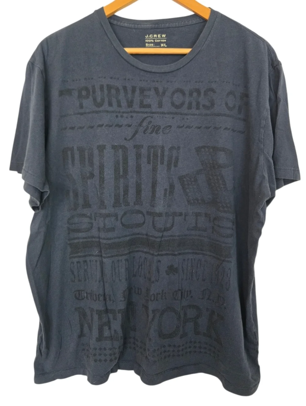 🔥 J.Crew Vintage Wash Graphic Tee XL | 2000s 🔥